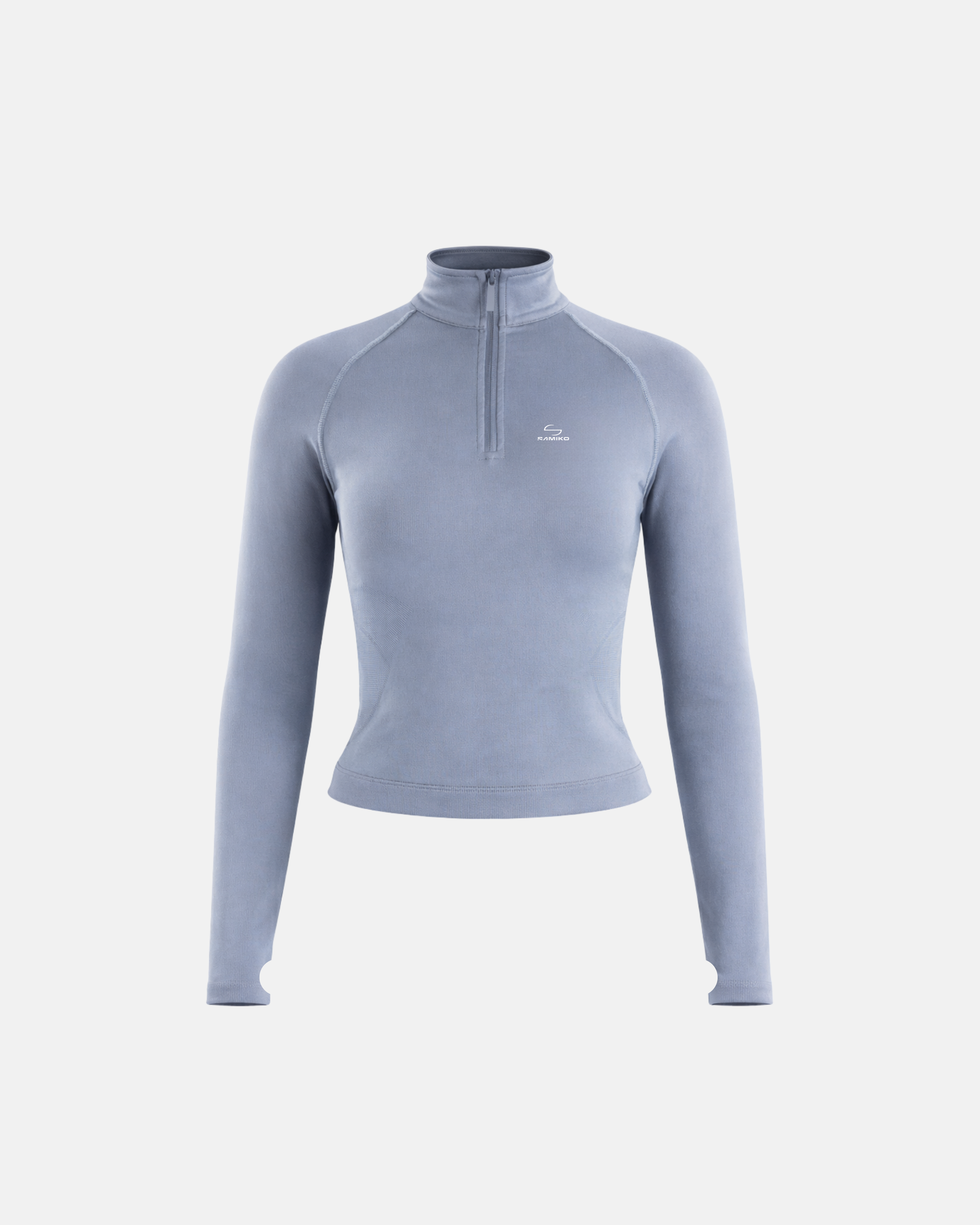 Zip Long Sleeve Graphite Velocity Zip