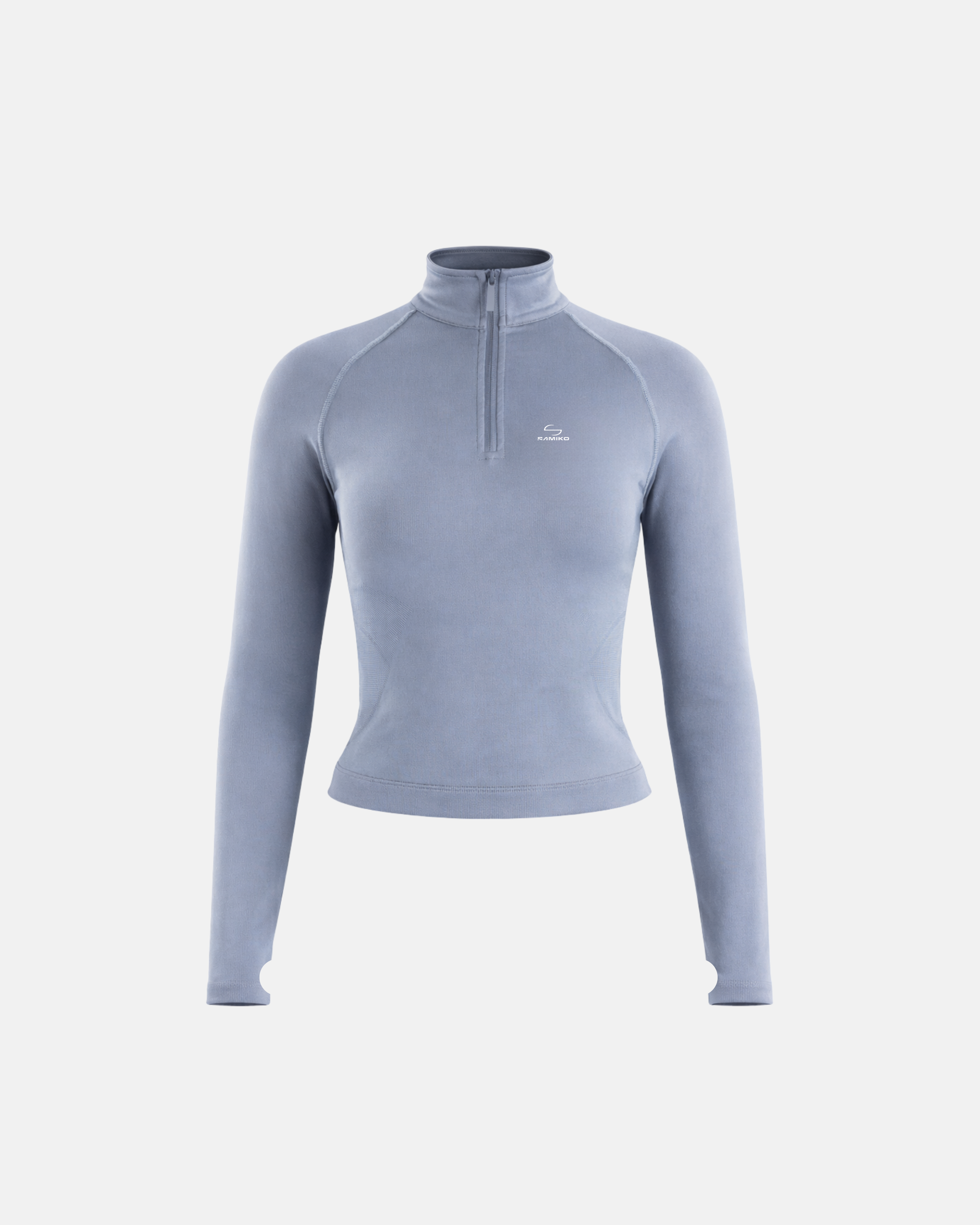 Zip Long Sleeve Graphite Velocity Zip